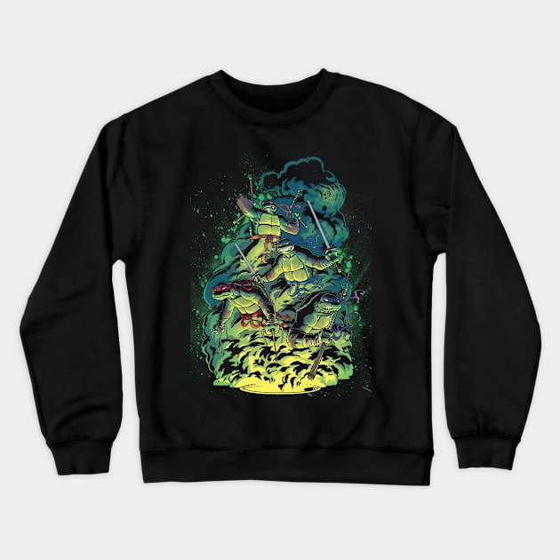 Heroes in a half shell Crewneck Sweatshirt by Fuacka